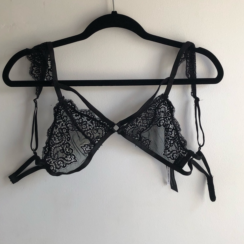 Black Lace Bralette